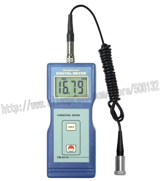 LANDTEK VM-6310 Виброметр 0,01~ 199,9 мм/сек. True RMS Виброметр VM6310