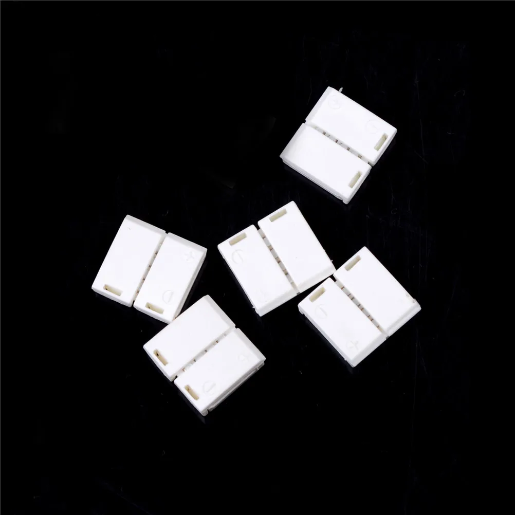 

ZLinKJ 5pcs 4 pin LED Connector L Shape For connecting corner right angle 10mm LED Strip Light RGB Color