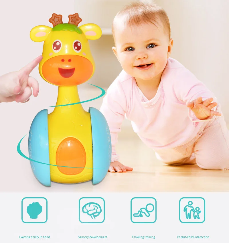 Детские погремушки, куклы, детские игрушки, милые подарки для питомца, игрушки оптом, Детские эвкационные игрушки, олень, стакан, колокольчики