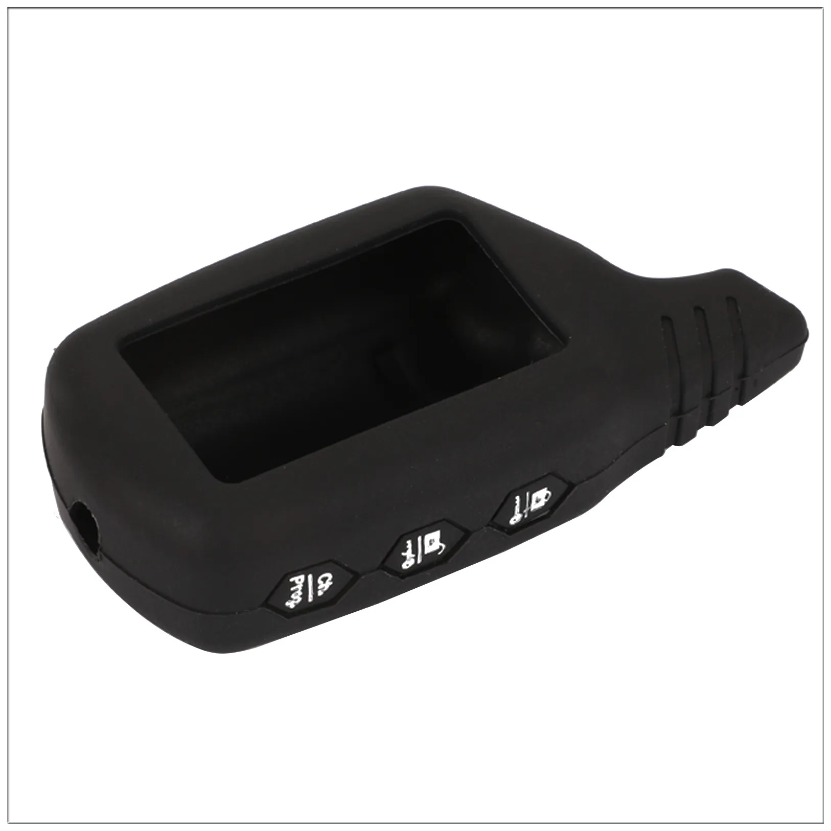 Jingyuqin B9/B6 силиконовый чехол для ключей для Starline B91/B61/A91/A61 KGB FX-5 Jaguar ez-one ЖК-брелок Автомобильный Дистанционный 2 способ сигнализации