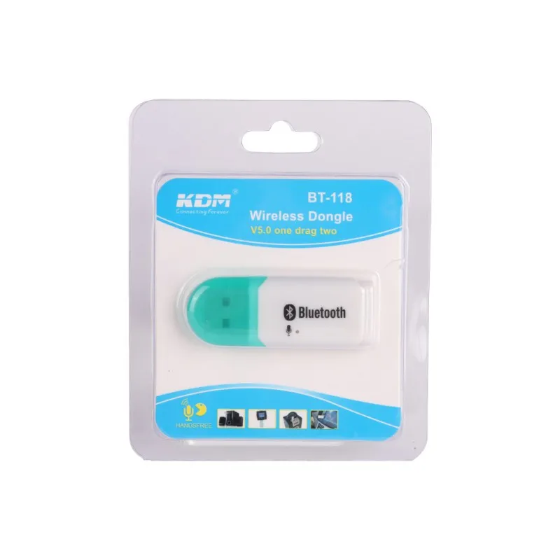 New Bluetooth 5.0 Mini USB Wireless Adapter Audio Stereo Receiver Car kit With Microphone For Compute Player Speaker|Беспроводные