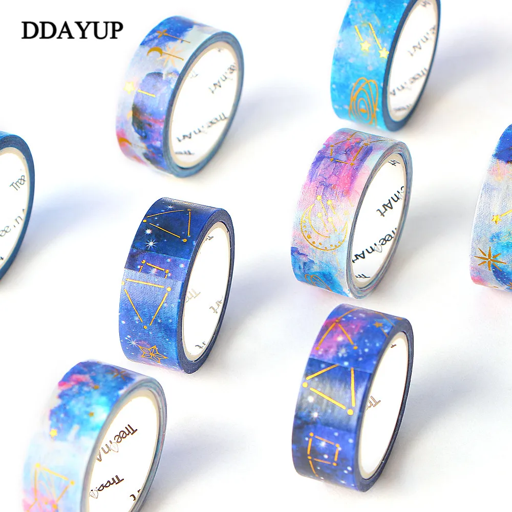 2 шт. DIY звездное небо японский бумажный скотч маскирующая лента декоративные