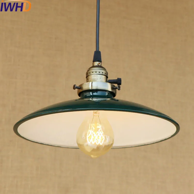 Черный Лофт стиль промышленный светильник ing светильники для столовой Lampen Edison подвесной светильник винтажный подвесной светильник