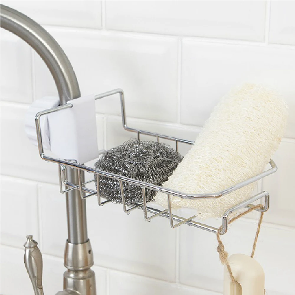 Бытовая железная ABS Регулируемая полка для смесителя держатель полотенец посуды