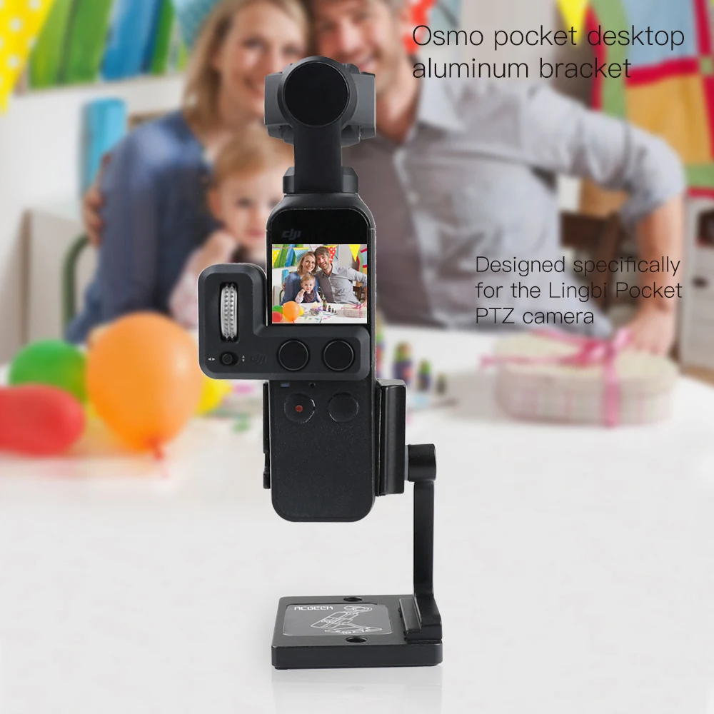 DJI Osmo Pocket Настольная подставка держатель кронштейн алюминиевый Дисплей