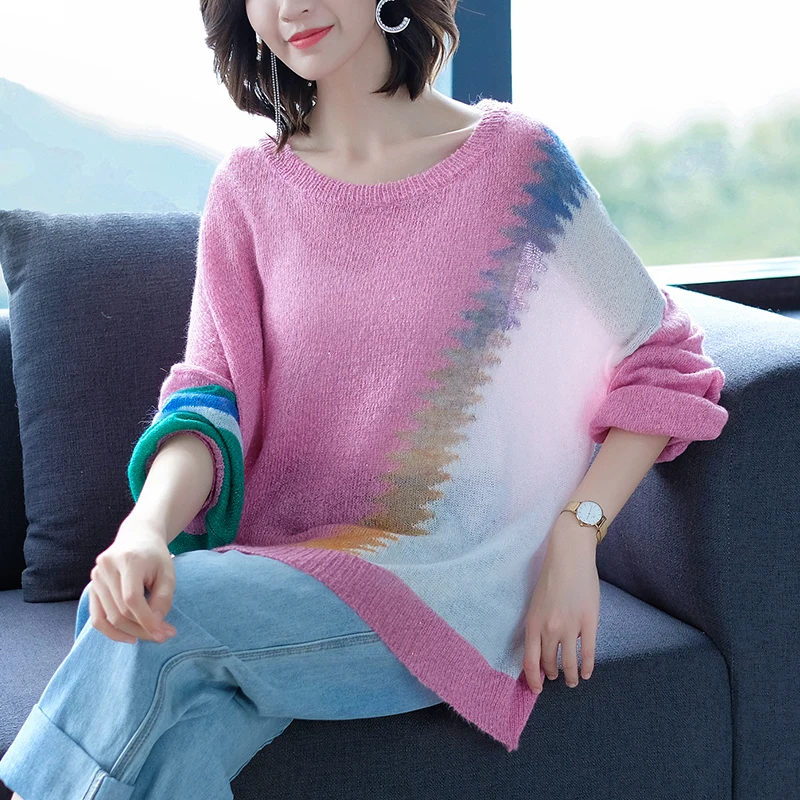 Sweaters Women Autumn Winter Fashion Basic Pullover Female Jumpers Long Sleeve Pull Femme Casual Knitted Streetwear Pullovers | Женская