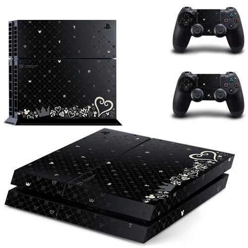 GYTM2253 Игра Kingdom Hearts 3 наклейка для PS4 виниловая наклейка, стикер для консоли Playstation 4 и 2 контроллера наклейка для PS4 наклейка s - Цвет: GYTM2253