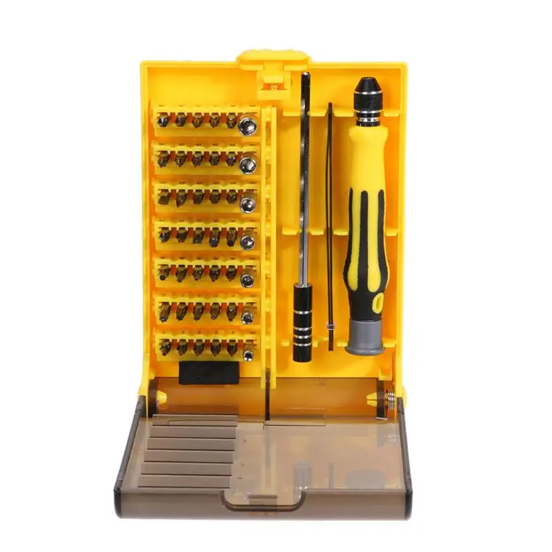 

Набор Магнитных электронных мини-отверток 45 в 1, набор ручных инструментов для ремонта телефонов, ПК