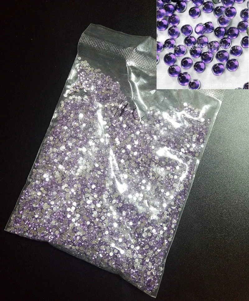 Стразы круглые акриловые разные цвета 2 мм 500 шт. | Красота и здоровье