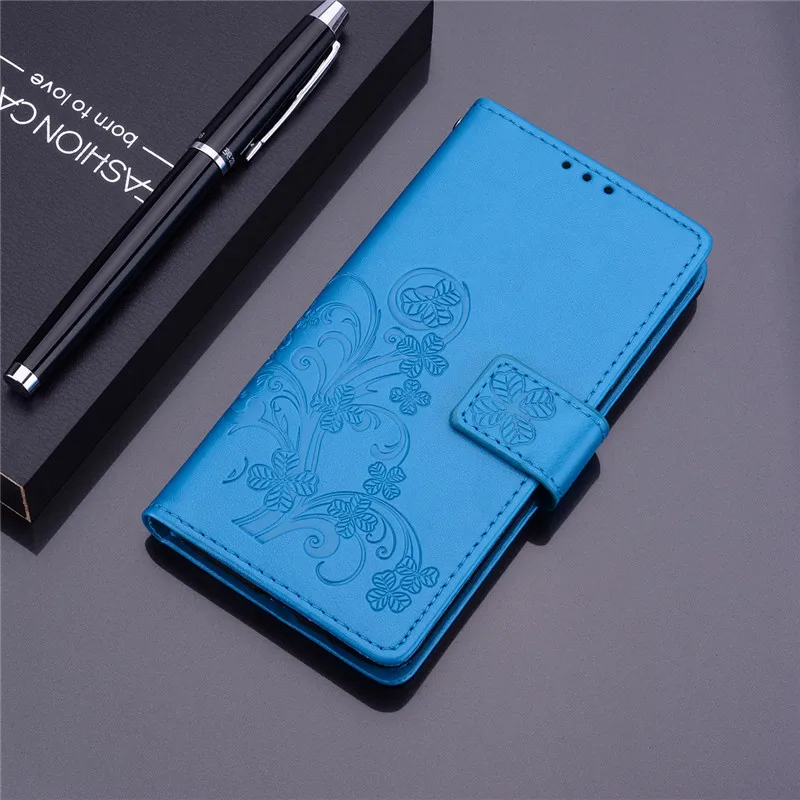 Чехол для Huawei honor 7A/7A Pro кожаный 5.45/5.7 дюйма с тиснением/без рисунка цвет на