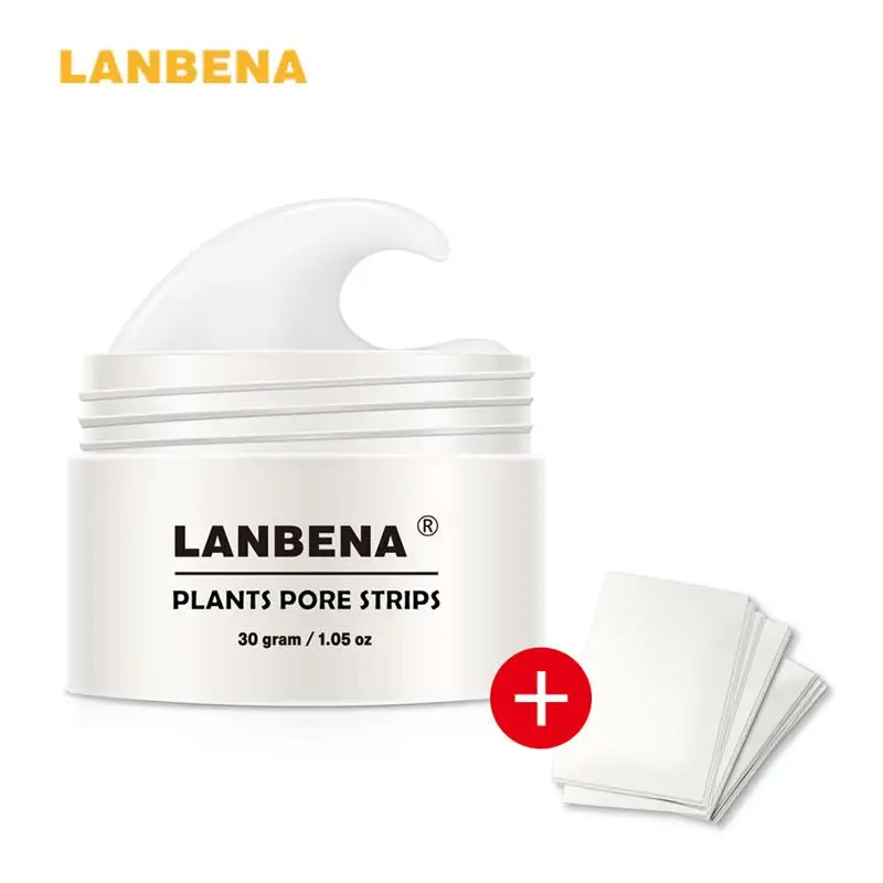 LANBENA 60 шт. маска для удаления угрей в носу пор черная пилинга головы глубокое