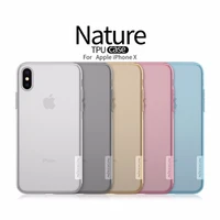 nillkin ultra transparent nature tpu case for iphone 12 pro max xs xr 5 6 7 8 plus se clear soft back cover for iphone 11 case