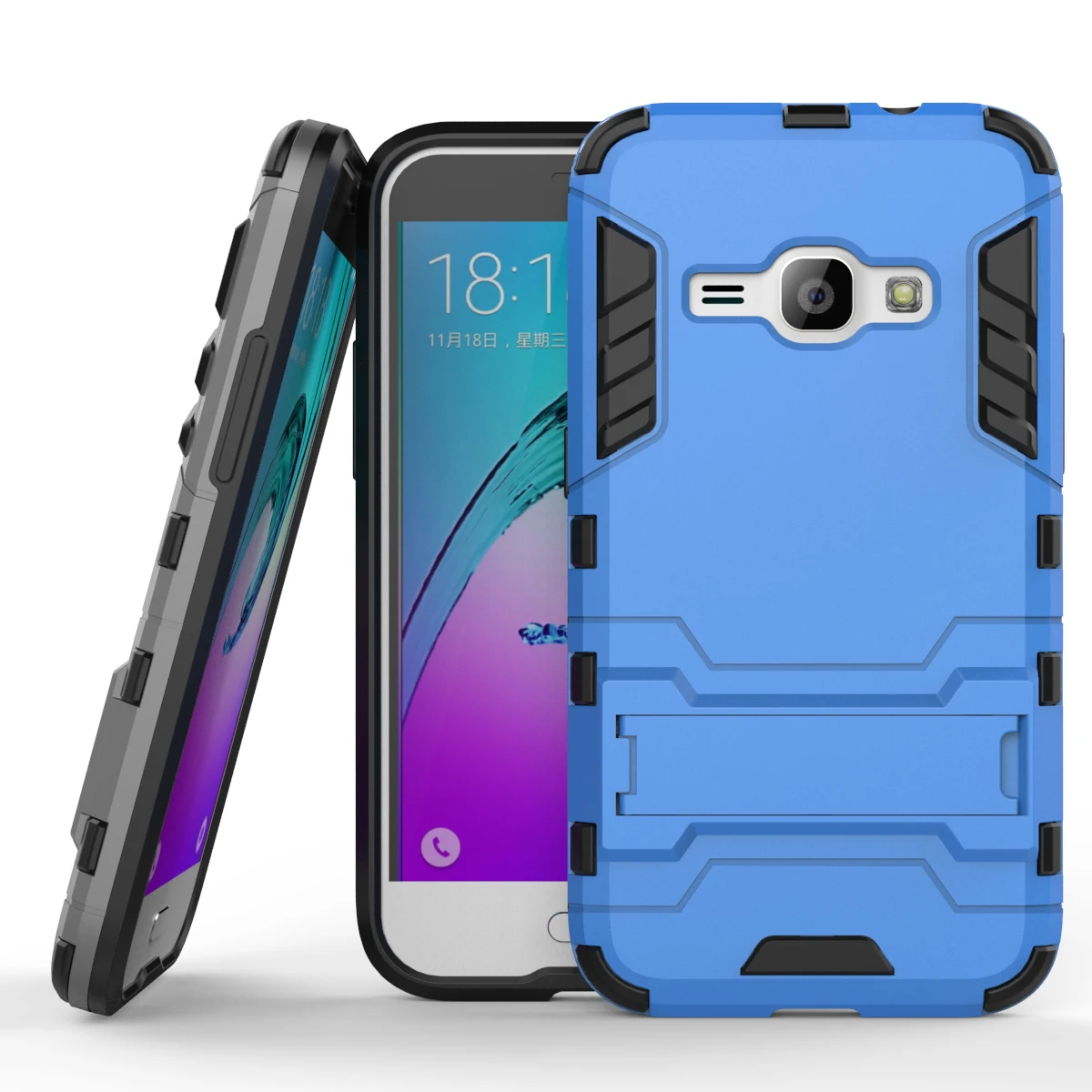 For Cover Samsung Galaxy J1 2016 Case Rubber Hard Back Phone for J120F |