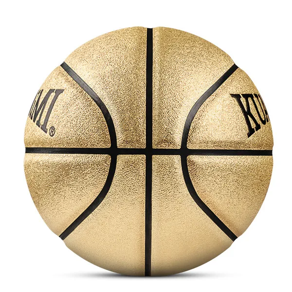 Gold size 5 Kuangmi красочный Жемчуг яркий PU детская игра Баскетбол мяч Съёмка тренер крытый Открытый 5 дать ребенку лучший подарок - Цвет: Gold size 5
