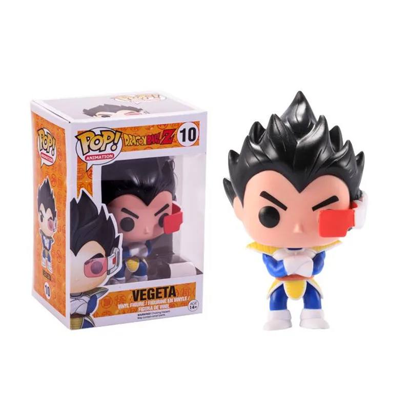 Funko Pop японское аниме Dragon Ball GOKU Golden Frieza стволы Вегета криллин модель игрушки экшн и