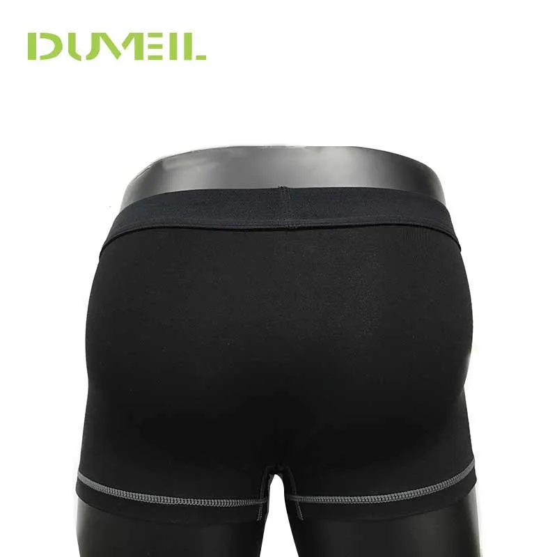 DUVEIL 2 шт./лот мужское дышащее Спортивное нижнее белье гибкие трусы с четырьмя