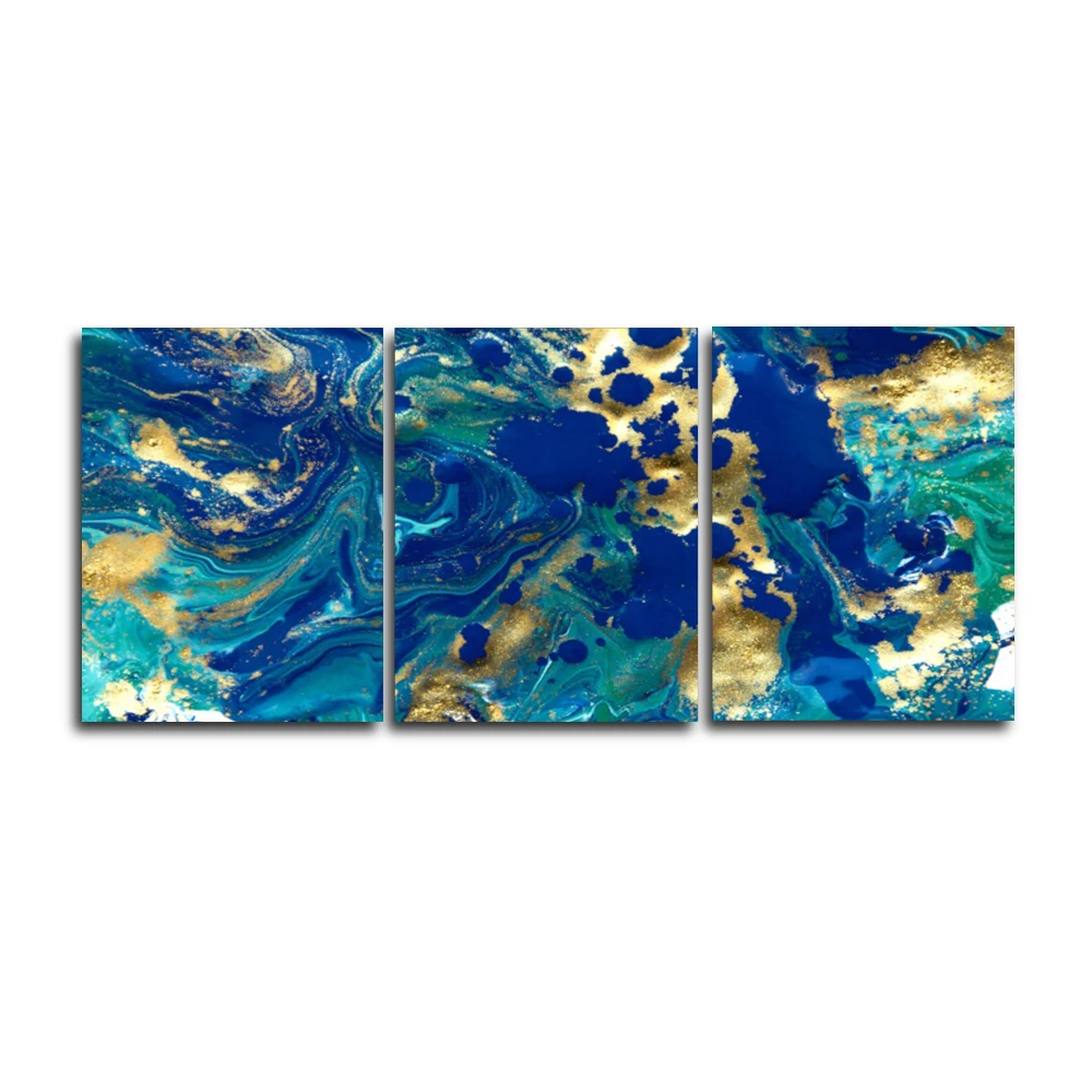 Laeacco акварельные плакаты и принты абстрактные стены Artworkwork Холст Картина