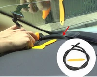 1pc for toyota prado 2700 instrument console sealing strip front windshield sound insulation rubber strip