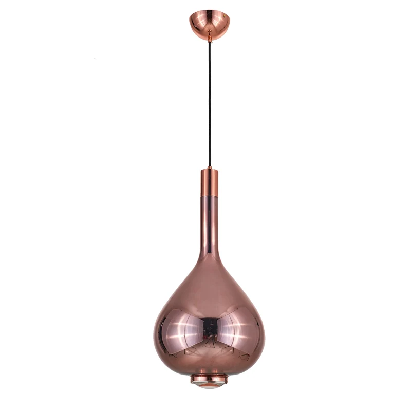 Nordic post-modern glass chandelier bedroom bedside restaurant bar store showroom aisle single head small | Лампы и освещение