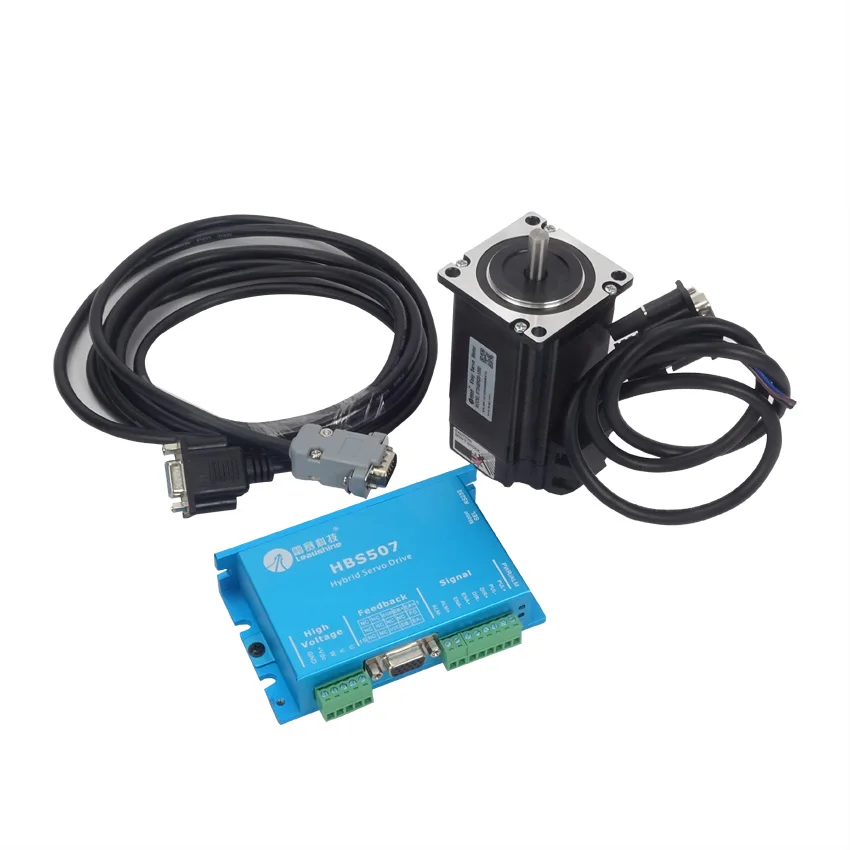 1 комплект профессиональный трехфазный Гибридный сервопривод HBS507 + двигатель