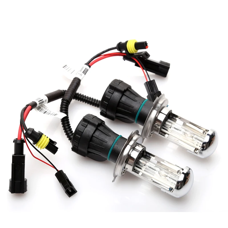 Биксенон H4 HID комплект 55 Вт G500 цифровой балластный блок hid конверсионный Ксенон h4 3