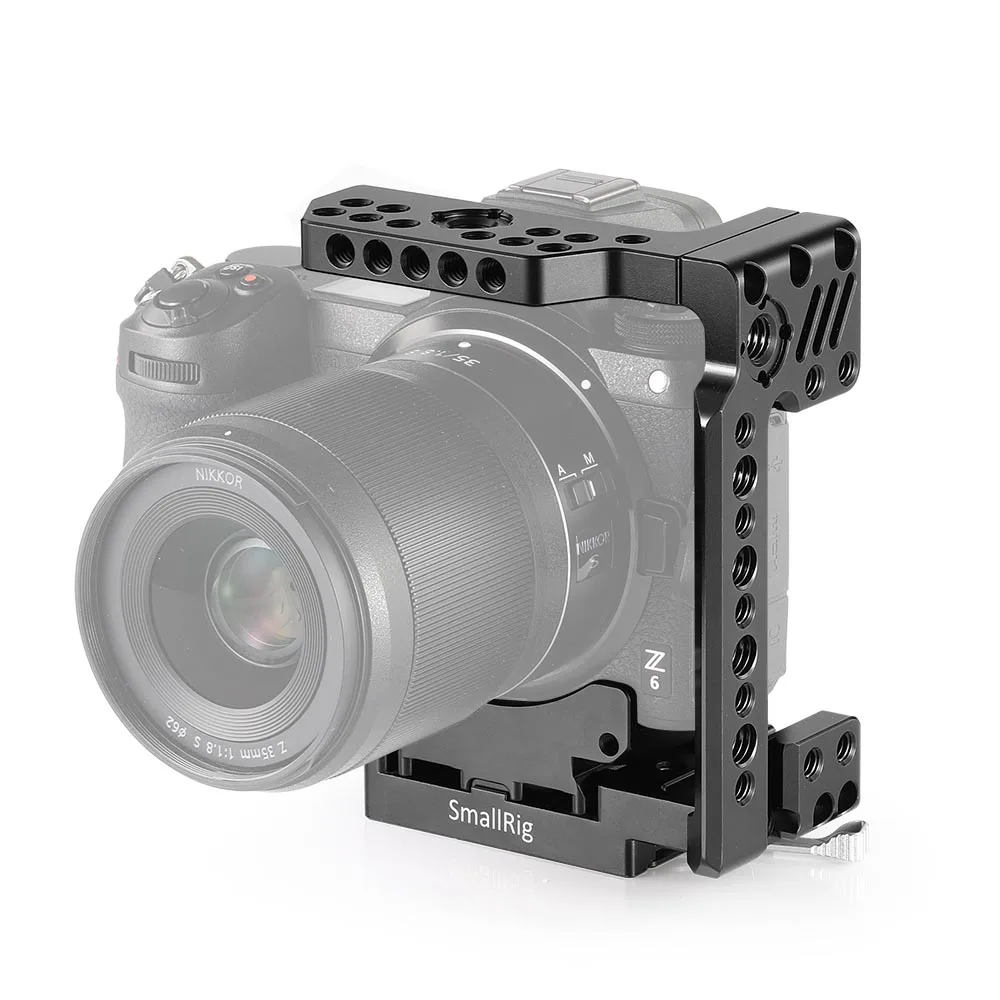 Быстросъемная полуклетка SmallRig Z5/Z6 для камеры Nikon Z6 и Z7 Dslr с встроенной пластиной