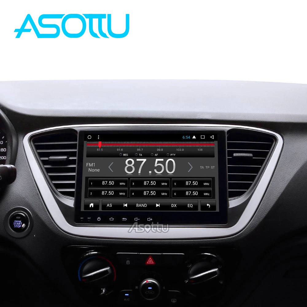 " Android 8.1 автомобиль DVD GPS плеер для новой Hyundai Verna Автомобильные ПК головного устройства 1024*600 автомобилей радио видео плеер Навигации 2Din