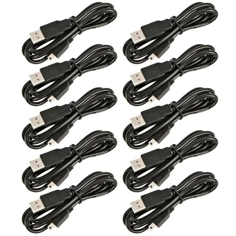 10 X USB зарядное устройство зарядный кабель для sony PS3 контроллер 39,4" зарядный кабель ручка беспроводной контроллер аксессуары