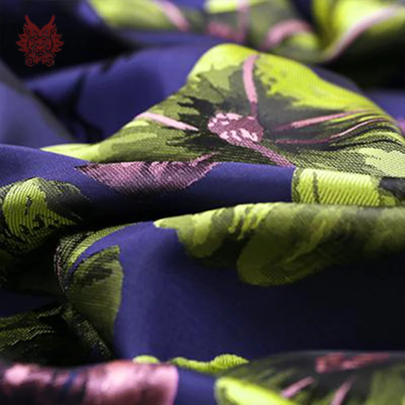 Дизайнерский романтичный французский фиолетовый зеленый с цветочным рисунком