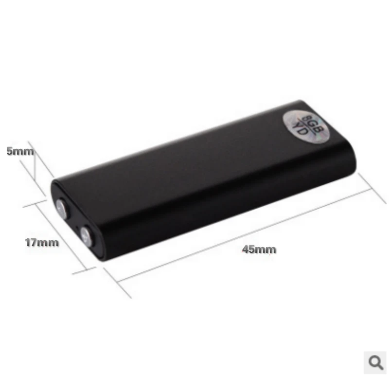 Профессиональный диктофон Elistooop 3 в 1 цифровой аудио мини + MP3 плеер USB флеш