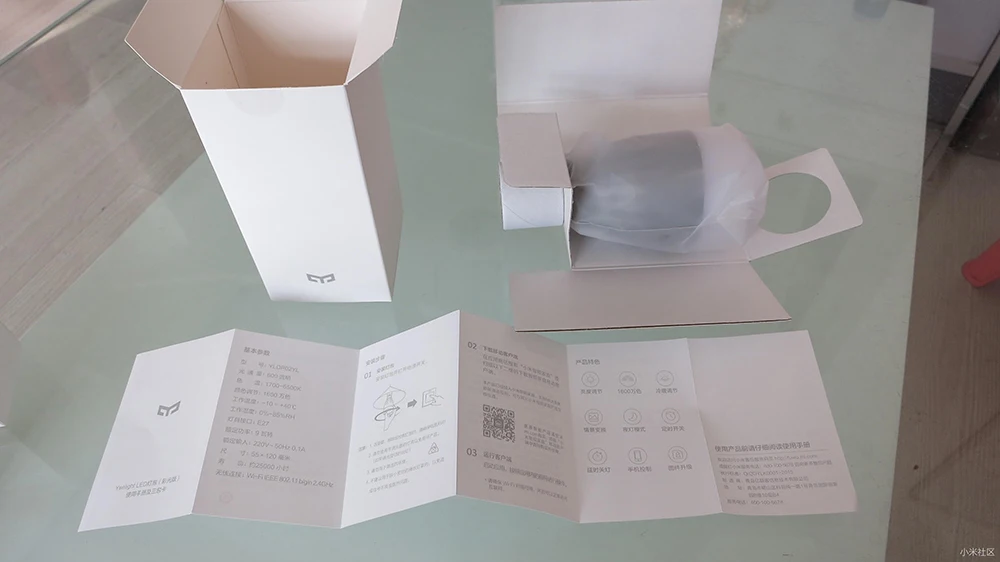 Xiaomi Yee светильник, красочное приложение, wifi Пульт дистанционного управления, умный светодиодный светильник RGB/Цветная температура, романтическая лампа