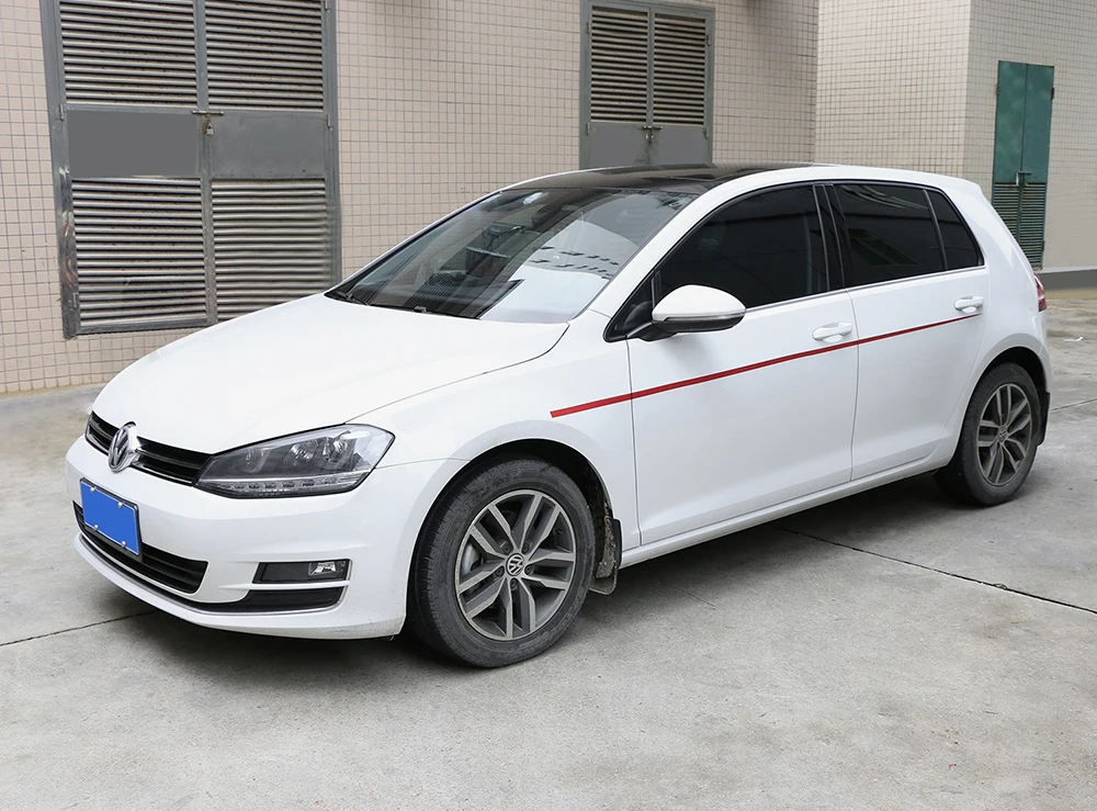 Наклейки и Переводные картинки из углеродного волокна для Volkswagen VW Golf 7 MK7|film