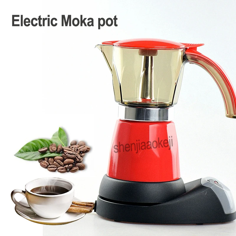 Кофейник Moka электрическая кофеварка для эспрессо 1 шт. мокко 220-240 В 480 Вт | Бытовая