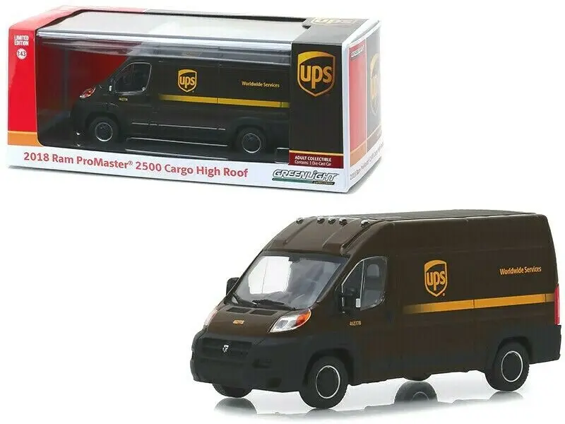 GL 1:43 Dodge Ram ProMaster 2500 Cargo Высокая крыша сплав модель автомобиля литья под давлением металлические игрушки подарок на день рождения для детей мальчика