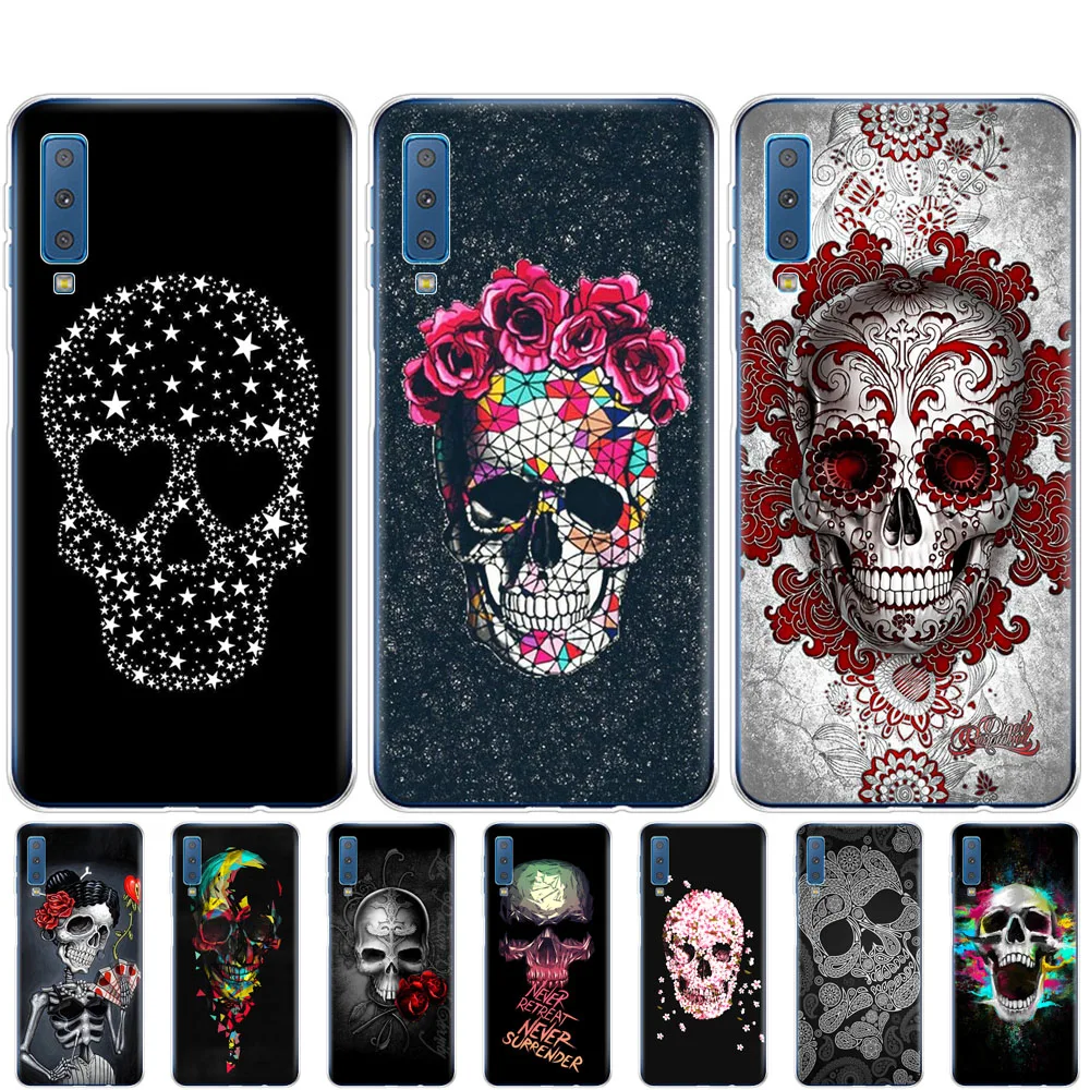 Чехол для Samsung A50 чехол Galaxy A60 A10 A30 A40 A70 A 50 2019 A9 A7 2018 Ретро стиль цветок