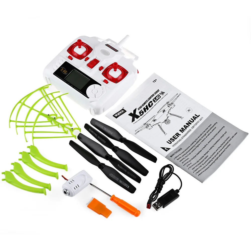 Оригинальный Syma X5HC HD 2MP CAM 2 4 ГГц 4CH 6 Axis Gyro RC Quadcopter RTF|original syma|quadcopter rtfaxis gyro |