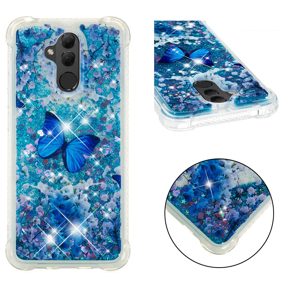 Soft 3D Liquid Case For coque Huawei Mate 20 Lite SNE-LX1 Nova 2i 10 Y3 Y5 III 2017 Y6 Y7 Funda Hoesjes | Мобильные телефоны и