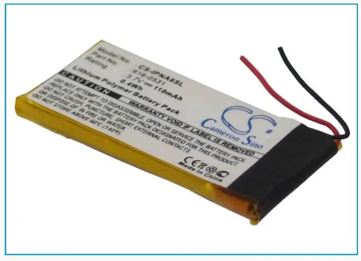 Аккумулятор Cameron Sino 110mAh для APPLE iPod Nano 6-го поколения 616-0531 MP3 MP4 PMP | Электроника