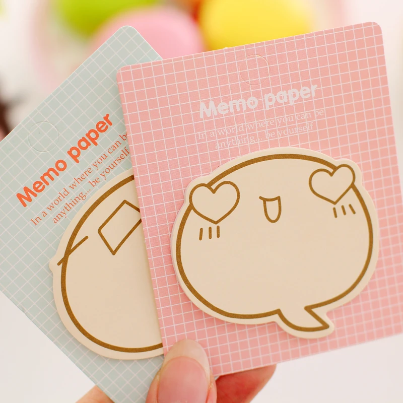 Милые Kawaii блокнот для заметок креативные наклейки липкая бумага детские