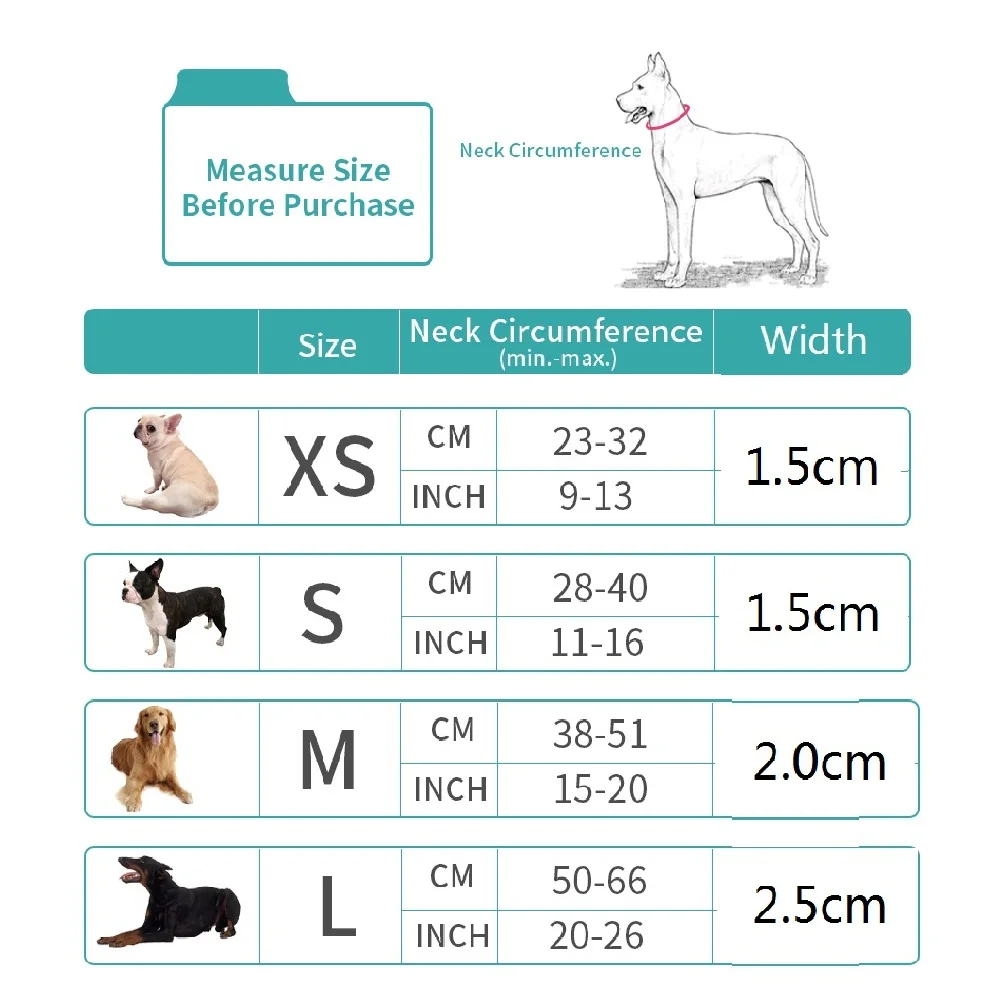 Регулируемый ошейник для собак 3 м светоотражающий нейлоновый больших прочный