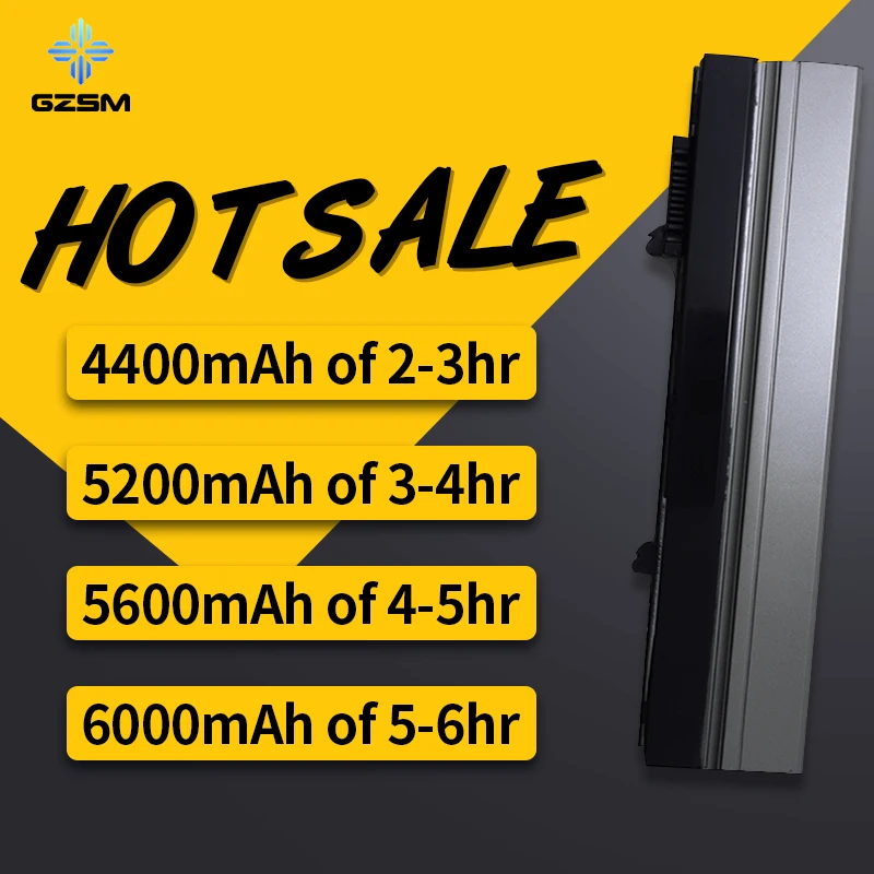 Gzsmlaptop Аккумулятор для ноутбука Dell Latitude E4300 E4310 E4320 E4400 PP13S 03X021 батарея 0FX8X 23Y0R 312-0822