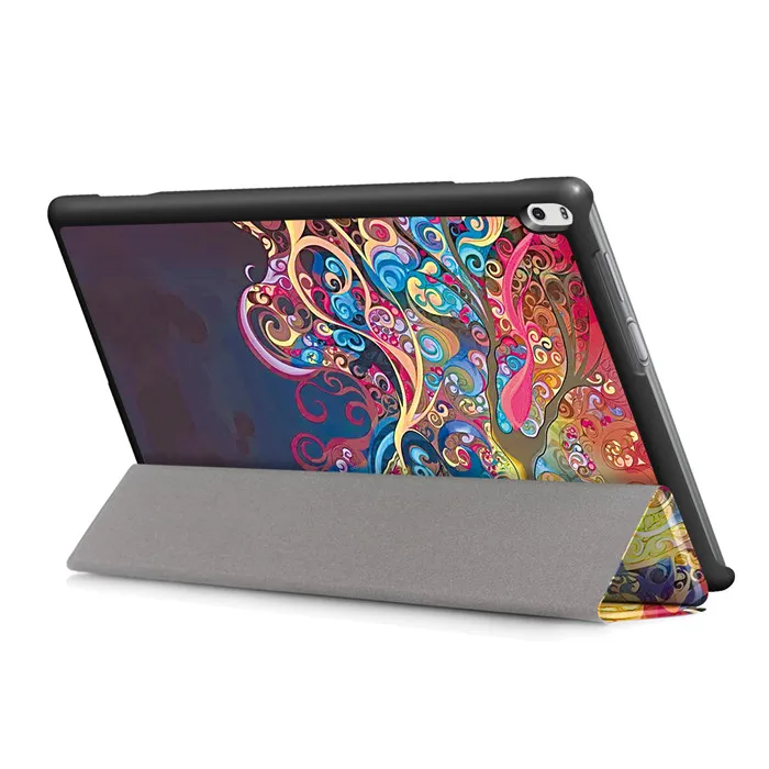 Закаленное Стекло Экран протектор+ из искусственной кожи чехол Чехол для lenovo TAB4 Tab 4 10 Plus TB-X704 TB-X704F TB-X704N TB-X704L 10,1"