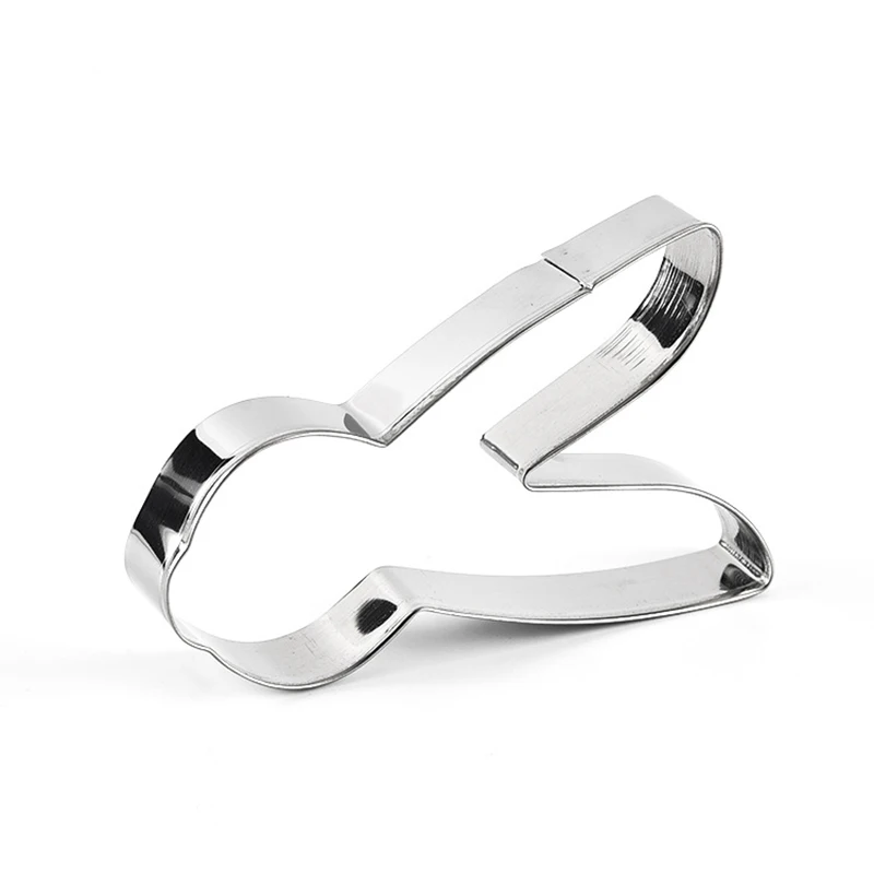 4 шт./компл. счастливая Пасха форма для печенья в виде кролика из нержавеющей