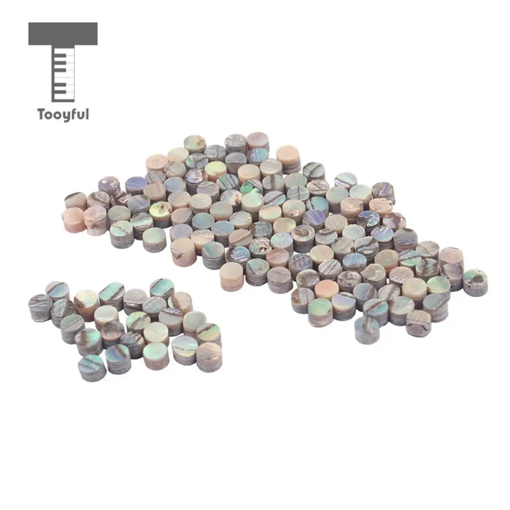 

100Piece 2mm Shell Dot Position Fingerboard Markers for Guitar Bass Parts