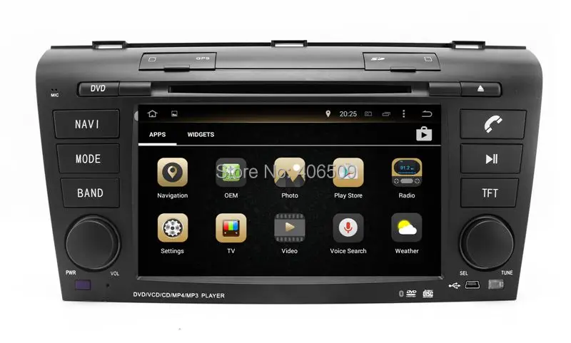Android 8 0 автомобильный DVD плеер для Mazda 3 Mazda3 2004 2005 2006 2007 2008 2009 с GPS навигацией BT Радио