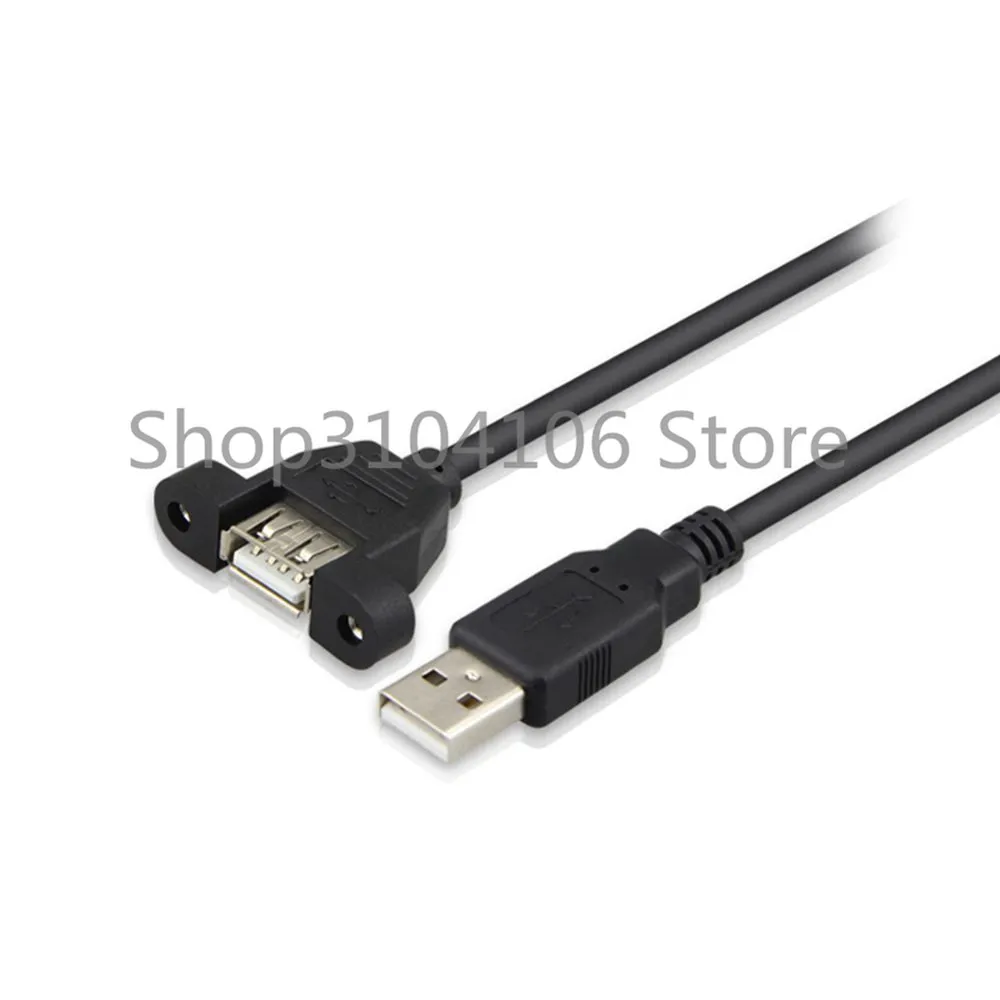 Удлинительный Кабель USB 2 0 A типа Папа мама с винтами для крепления на панель|extension