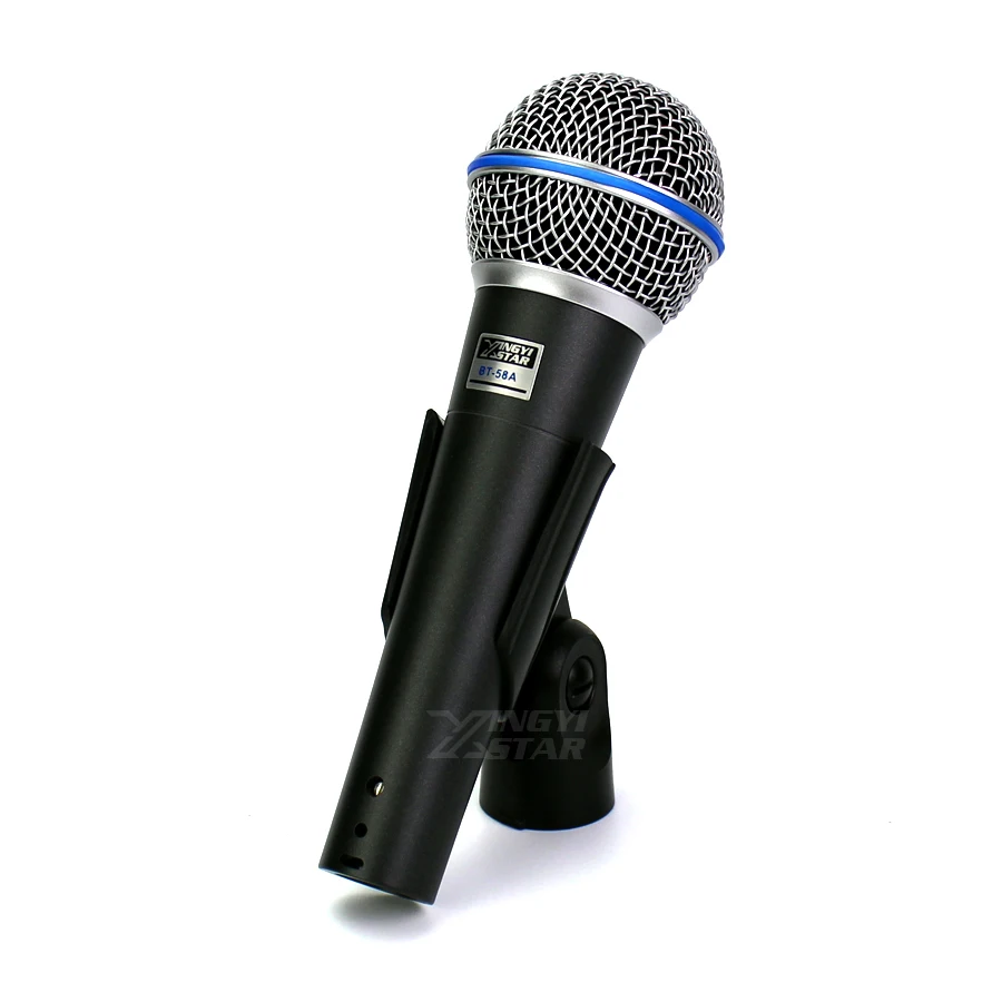 BT58A Professional Cardioid Vocal Dynamic Mic Handheld Karaoke Microphone 3.5mm Jack Mike For Beta58A BETA 58A 58 A Singer Sing