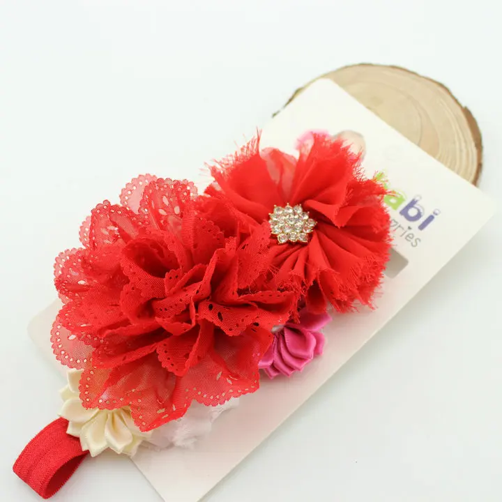 Детские повязки на голову Симпатичные для волос аксессуары со стразами девочек