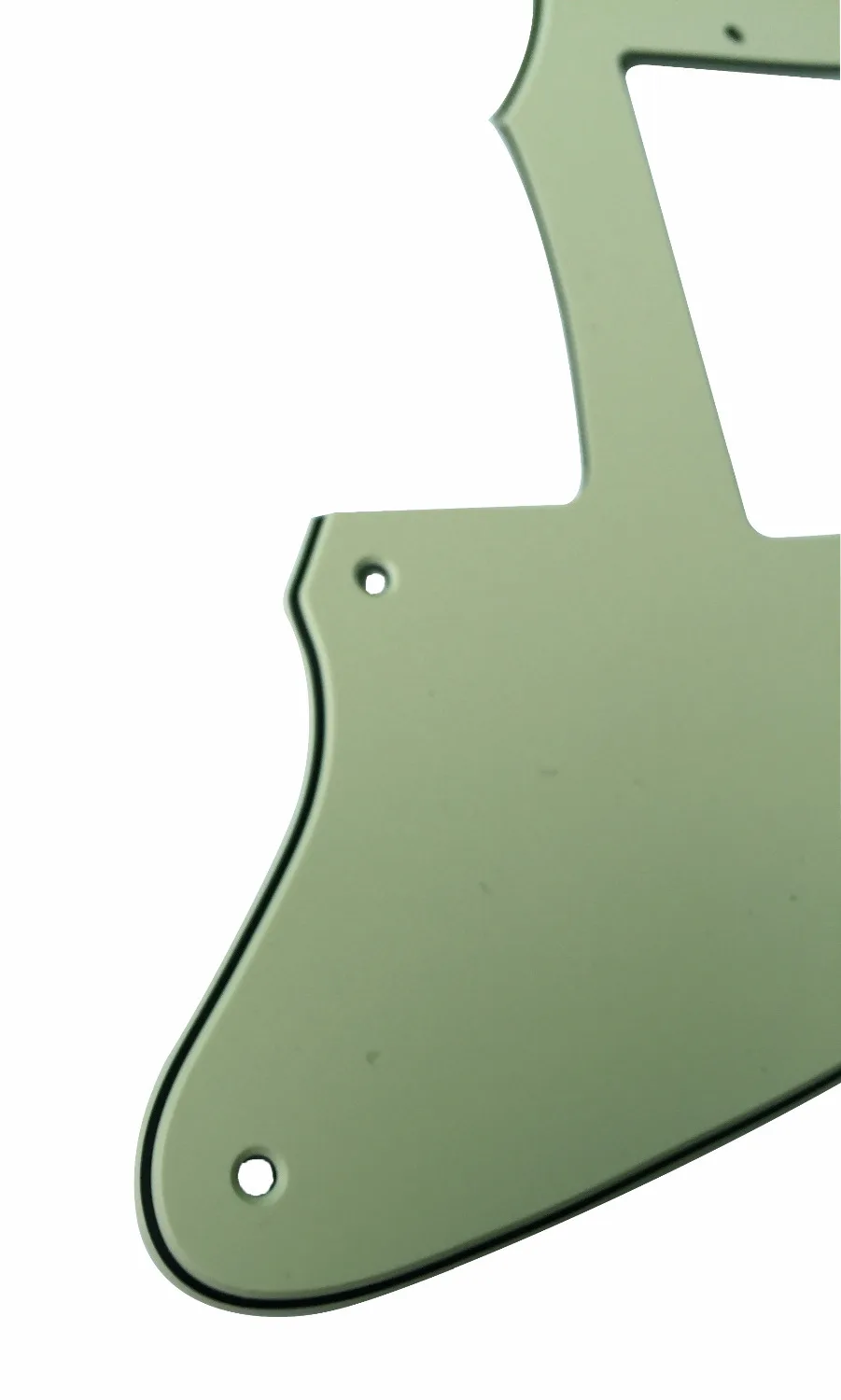 Pleroo Custom Guitar pickgaurd - For MIJ Jazzmaster Pickguard with PAF Humbucker 3 Ply Mint Green | Спорт и развлечения