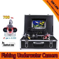 1 set 50m cable 7 inch color monitor hd 700tvl waterproof fish finder underwater fishing camera endoscope system inspection